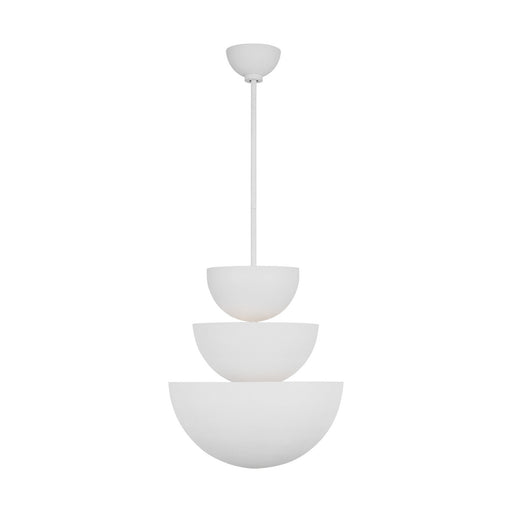 Myhouse Lighting Visual Comfort Studio - LXC1039CPST - Nine Light Chandelier - Beaunay - Cast Plaster