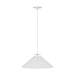 Myhouse Lighting Visual Comfort Studio - LXP1011CPST - One Light Pendant - Cornet - Cast Plaster