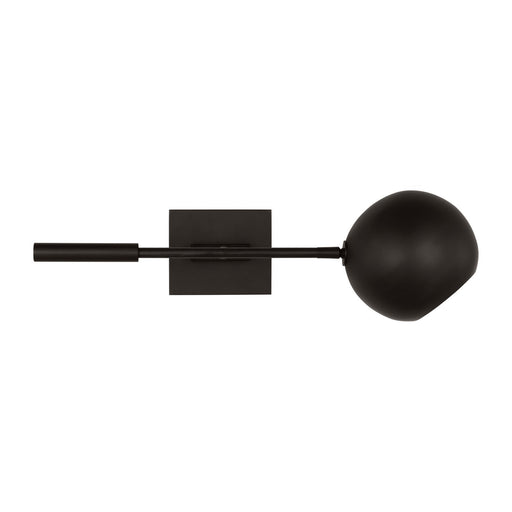 Myhouse Lighting Visual Comfort Studio - LXW1001AI - One Light Wall Sconce - Chaumont - Aged Iron