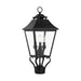 Myhouse Lighting Visual Comfort Studio - OL14406TXB - Three Light Outdoor Post Lantern - Galena - Textured Black