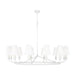 Myhouse Lighting Visual Comfort Studio - TC11712MWT - 12 Light Chandelier - Ziba - Matte White