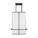 Myhouse Lighting Visual Comfort Studio - TFC1004AI - Four Light Chandelier - Dresden - Aged Iron