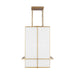 Myhouse Lighting Visual Comfort Studio - TFC1014CGD - Four Light Chandelier - Dresden - Coastal Gild