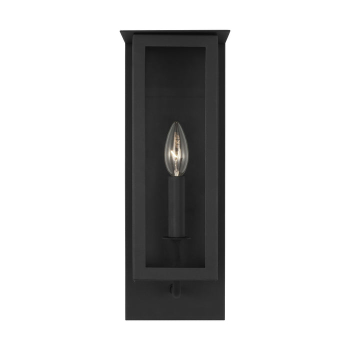 Myhouse Lighting Visual Comfort Studio - TFO1001TXB - One Light Outdoor Wall Sconce - Dresden - Textured Black