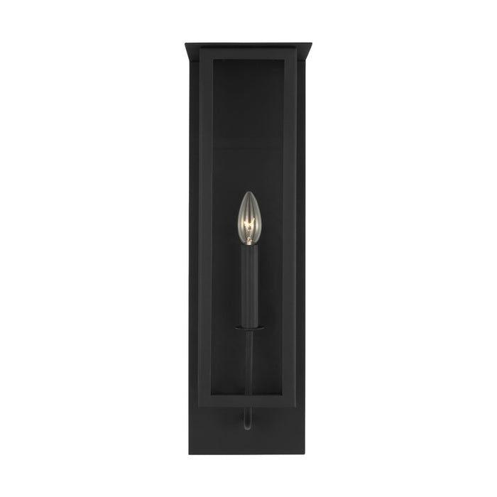 Myhouse Lighting Visual Comfort Studio - TFO1011TXB - One Light Outdoor Wall Sconce - Dresden - Textured Black