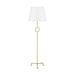 Myhouse Lighting Visual Comfort Studio - TFT1031CGD1 - One Light Floor Lamp - Montour - Coastal Gild