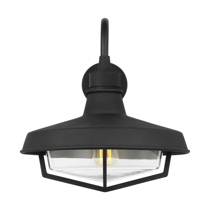 Myhouse Lighting Visual Comfort Studio - TO1001TXB - One Light Outdoor Wall Sconce - Hollis - Textured Black