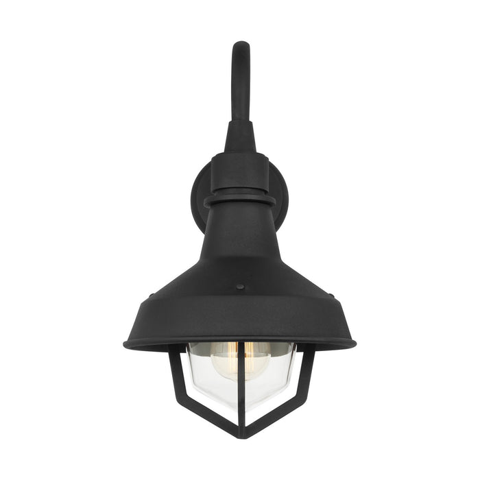 Myhouse Lighting Visual Comfort Studio - TO1011TXB - One Light Outdoor Wall Sconce - Hollis - Textured Black