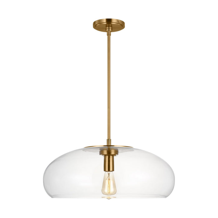 Myhouse Lighting Visual Comfort Studio - TP1161BBS - One Light Pendant - Largo - Burnished Brass