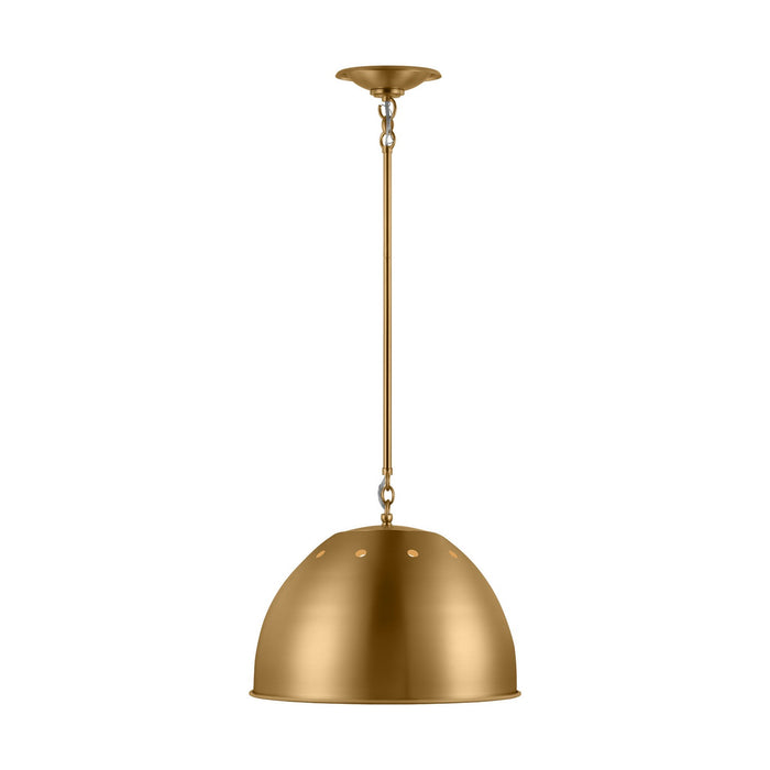 Myhouse Lighting Visual Comfort Studio - TP1181BBS - One Light Pendant - Robbie - Burnished Brass