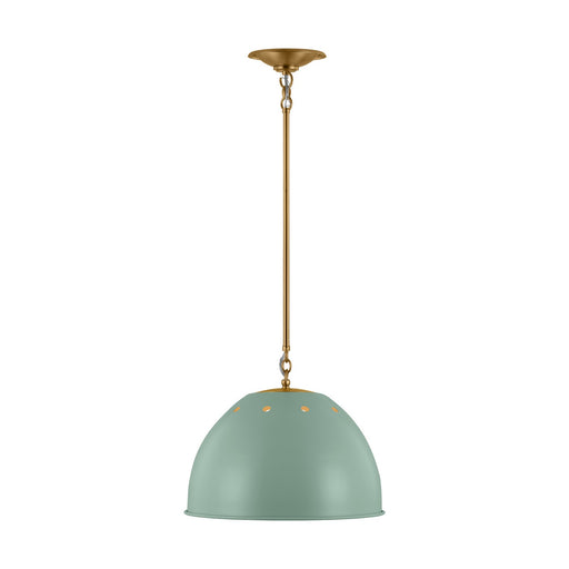 Myhouse Lighting Visual Comfort Studio - TP1181EPSBBS - One Light Pendant - Robbie - Eucalyptus