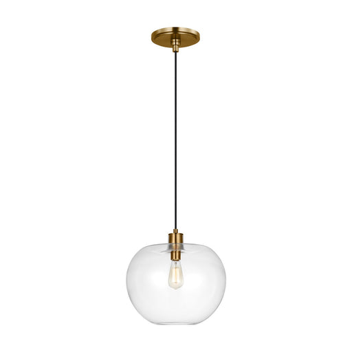 Myhouse Lighting Visual Comfort Studio - TP1201BBS - One Light Pendant - Mela - Burnished Brass