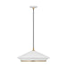 Myhouse Lighting Visual Comfort Studio - TP1241MWTBBS - One Light Pendant - Stanza - Matte White