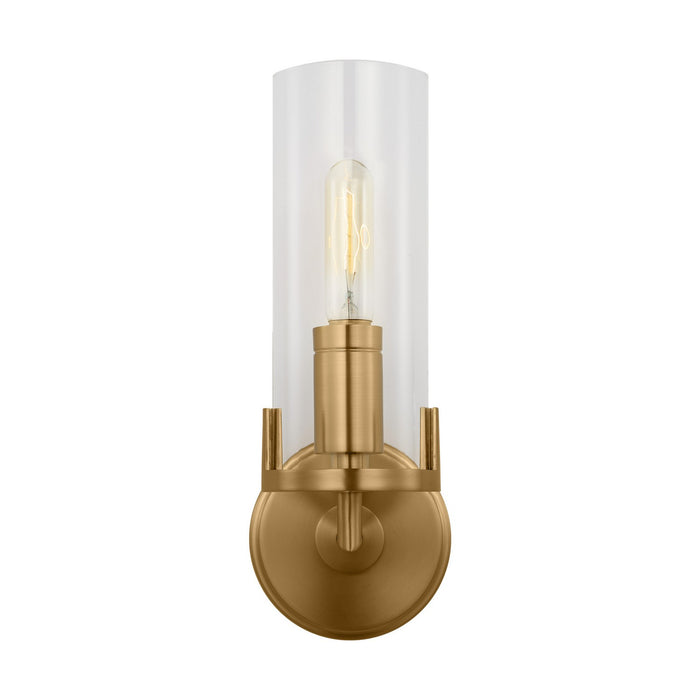 Myhouse Lighting Visual Comfort Studio - TW1151BBS - One Light Bath Vanity - Mezzo - Burnished Brass