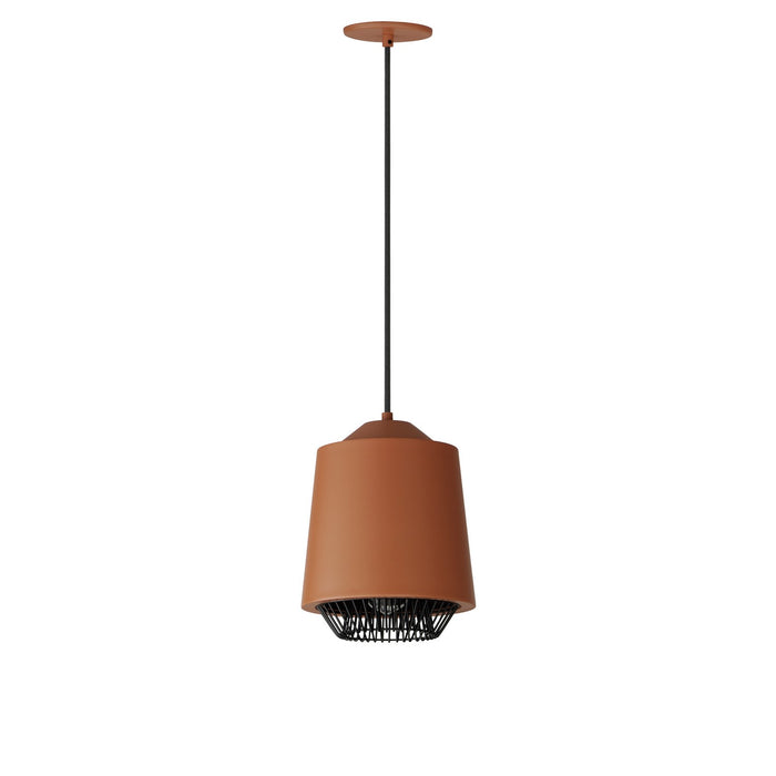 Myhouse Lighting ET2 - E11390-BRKBK - LED Pendant - Phoenix - Brick/Black