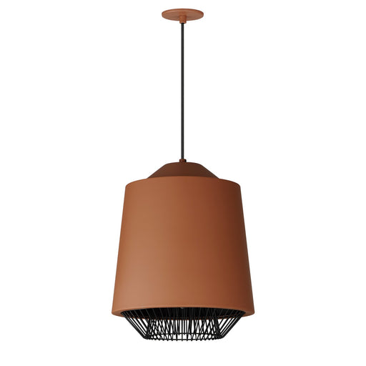 Myhouse Lighting ET2 - E11392-BRKBK - LED Pendant - Phoenix - Brick/Black