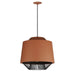 Myhouse Lighting ET2 - E11394-BRKBK - LED Pendant - Phoenix - Brick/Black