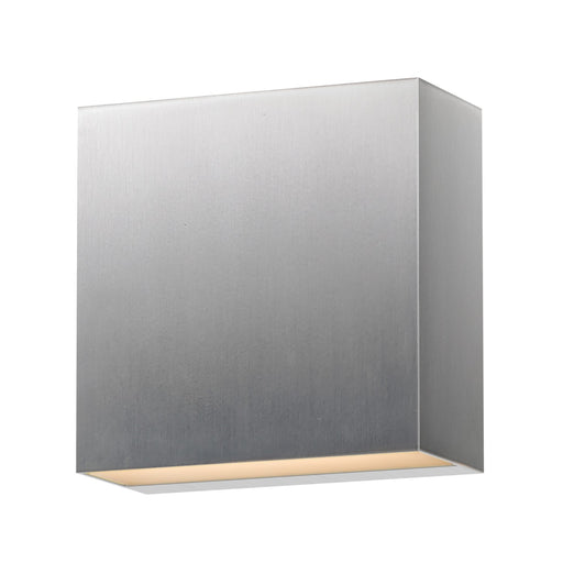 Myhouse Lighting ET2 - E23222-SA - LED Outdoor Wall Sconce - Cubed - Satin Aluminum