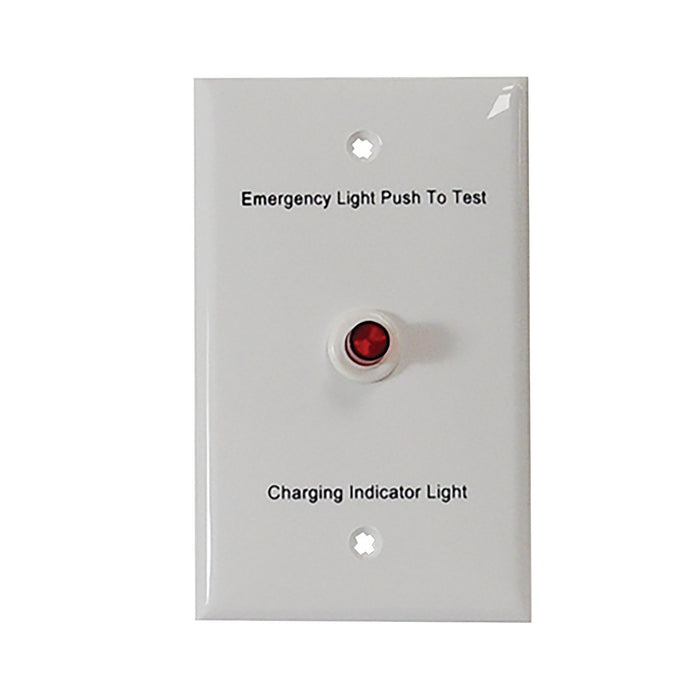 Myhouse Lighting Nora Lighting - NEPKA-07LEDFPTS - Replacement Face Plate And Test Switch - Exit & Emer- Accessories - White