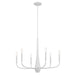 Myhouse Lighting Kichler - 52525WH - Six Light Chandelier - Deela - White