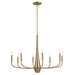 Myhouse Lighting Kichler - 52526CPZ - Eight Light Chandelier - Deela - Champagne Bronze