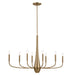 Myhouse Lighting Kichler - 52528CPZ - Eight Light Chandelier - Deela - Champagne Bronze