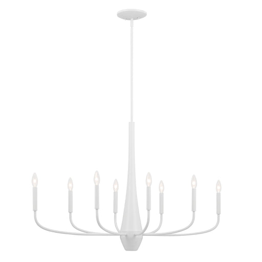 Myhouse Lighting Kichler - 52528WH - Eight Light Chandelier - Deela - White