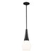 Myhouse Lighting Kichler - 52529BK - One Light Pendant - Deela - Black