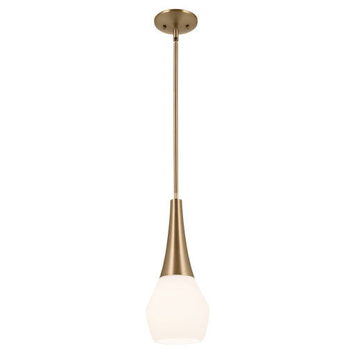 Myhouse Lighting Kichler - 52529CPZ - One Light Pendant - Deela - Champagne Bronze