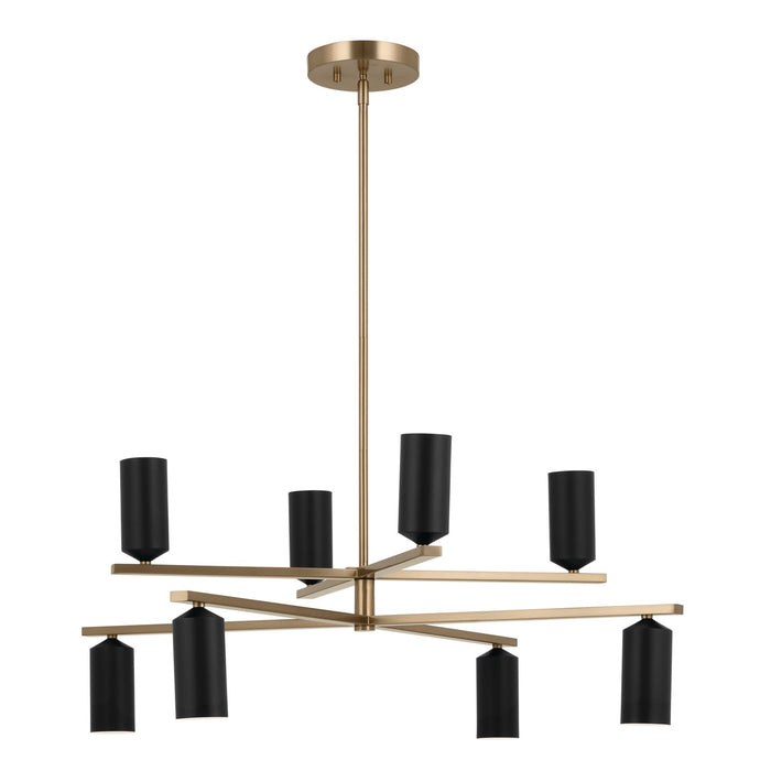 Myhouse Lighting Kichler - 52532CPZBK - LED Chandelier - Gala - Champagne Bronze