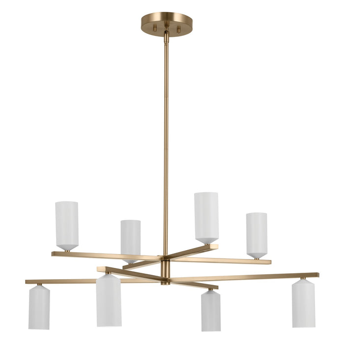 Myhouse Lighting Kichler - 52532CPZWH - LED Chandelier - Gala - Champagne Bronze