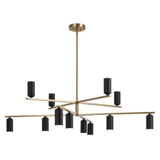 Myhouse Lighting Kichler - 52533CPZBK - LED Chandelier - Gala - Champagne Bronze