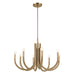 Myhouse Lighting Kichler - 52550CPZ - Eight Light Chandelier - Odensa - Champagne Bronze