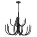 Myhouse Lighting Kichler - 52552BK - 15 Light Chandelier - Odensa - Black