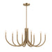 Myhouse Lighting Kichler - 52553CPZ - Eight Light Chandelier - Odensa - Champagne Bronze