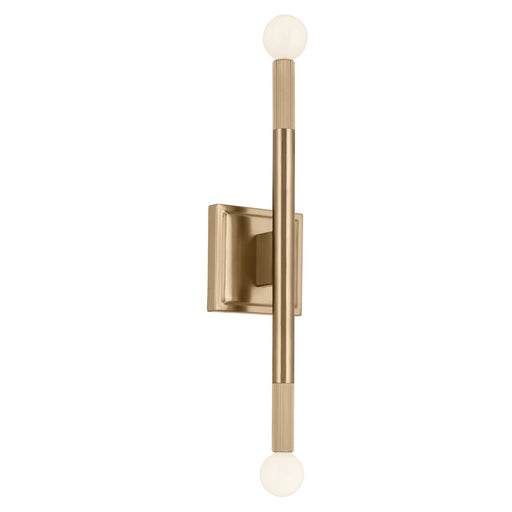 Myhouse Lighting Kichler - 52556CPZ - Two Light Wall Sconce - Odensa - Champagne Bronze