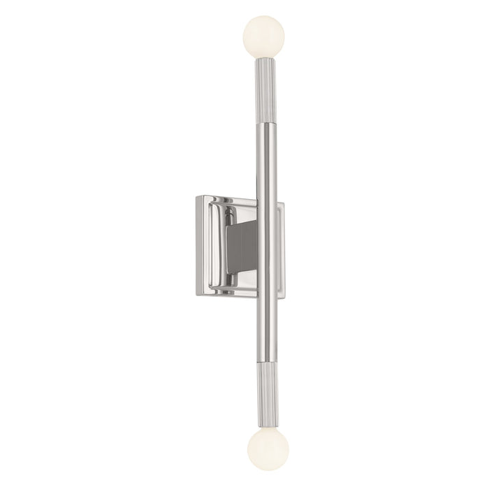 Myhouse Lighting Kichler - 52556PN - Two Light Wall Sconce - Odensa - Polished Nickel