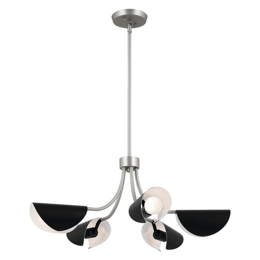 Myhouse Lighting Kichler - 52558SN - Five Light Chandelier/Semi Flush - Arcus - Satin Nickel