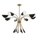 Myhouse Lighting Kichler - 52560CPZBK - Eight Light Chandelier - Arcus - Champagne Bronze