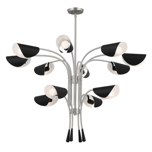 Myhouse Lighting Kichler - 52561SN - 12 Light Chandelier - Arcus - Satin Nickel