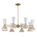 Myhouse Lighting Kichler - 52567CPZGRG - 16 Light Chandelier - Phix - Champagne Bronze