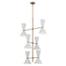 Myhouse Lighting Kichler - 52568CPZWH - 12 Light Foyer Chandelier - Phix - Champagne Bronze