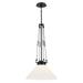 Myhouse Lighting Kichler - 52581BK - One Light Pendant - Albers - Black