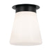 Myhouse Lighting Kichler - 52585BK - One Light Flush Mount - Albers - Black