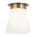 Myhouse Lighting Kichler - 52585CPZ - One Light Flush Mount - Albers - Champagne Bronze