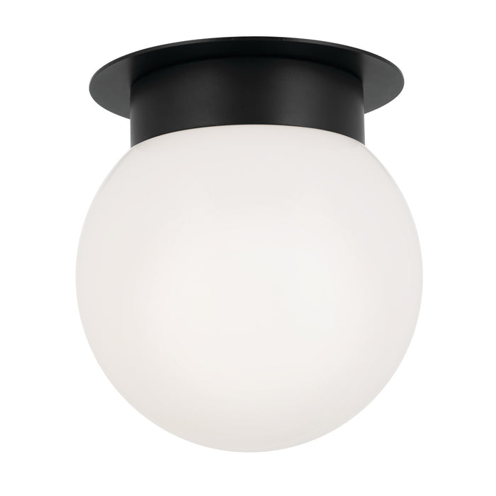 Myhouse Lighting Kichler - 52586BK - One Light Flush Mount - Albers - Black