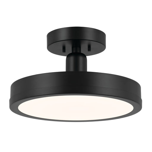 Myhouse Lighting Kichler - 52589BK - LED Semi Flush Mount - Riu - Black