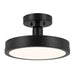 Myhouse Lighting Kichler - 52589BK - LED Semi Flush Mount - Riu - Black