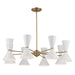 Myhouse Lighting Kichler - 52567CPZWH - 16 Light Chandelier - Phix - Champagne Bronze