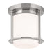 Myhouse Lighting Kichler - 52596PN - One Light Flush Mount - Brit - Polished Nickel
